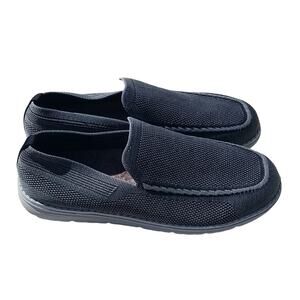 Itazero Men's Gray Canvas Lightweight Comfy Casual Loafer Slip On Shoes Size 14